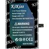 Generic Batteria a ricarica rapida da 3600 mAh compatibile per Zebra TC20 TC25 BT-000334-01, ai polimeri di ioni di litio a 0 cicli, batteria di ricambio per terminali dati mobili industriali con kit di