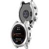 KUTEWEU Custodia per Garmin Fenix 7S/Fenix 6S/Fenix 5S, TPU Silicone Protettivo Case Skins Copertura Resistente Shell, Watch Shell per Garmin Fenix 7S Solar/ 6S Pro/Fenix 5S Plus (2 Pezzi Argento)