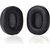 Gneinour Cuscinetti di ricambio per auricolari compatibili con cuffie auricolari Audio-Technica ATH-SR5 SR5BT (nero)