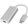 VBESTLIFE Adattatore USB3.1 da Type-c a Mini DisplayPort Adattatore da USB-C a Mini DP per (Argento)