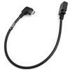 System-S Micro USB 90 ° angolato a Sinistra ad Angolo Maschio a Mini USB Femmina Circa 27 cm Cavo Dati Ricarica Cavo di prolunga Cavo di interfaccia e Adattatore