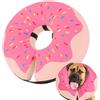 Gimars Collare Gonfiabile Cane Large per Recupero Post Intervento, Circonferenza Collo 35,6-45,7 cm, Ciambella Cane Post Intervento Morbida, Alternativa al Collare Elisabettiano per Cani Grandi