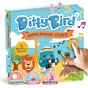 Ditty bird - livre musical bébé: Animaux sauvages, le lion, l'éléphant, la girafe et musique