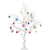 Nuptio Albero Pasqua Artificiale Bianco - 105cm Altezza Ornamento Natale Display Manzanita Alberi Finti Decorativi Rami Ramoscello Interni per Centrotavola Nozze Decorazioni Feste Compleanno Halloween