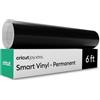 Cricut Smart Vinyl - Vinile permanente, nero, 24,1 cm x 1,8 m Bulk (1)