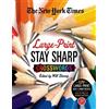 The New York Times Large-Print Stay Sharp Crosswords (Tascabile)