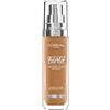 L'Oreal Paris L'Oréal Paris Fondotinta Liquido, Incarnato Uniforme e Illuminato, Finish Naturale, Per Tutti i Tipi di Pelle, Formula con Acido Ialuronico, Accord Parfait, Tonalità: 8R/C Nut Brown, 30 ml