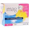 Opella Healthcare Italy Mag 2 Magnesio Pidolato Gusto Limone - Per Carenza Di Magnesio 40 Bustine Polvere Per Soluzione Orale da 2,25 gr