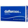 Servier Italia Daflon 500 mg - Trattamento Dell'Insufficienza Venosa 30 Compresse Rivestite