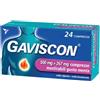 Cooper Gaviscon 500 mg + 267 mg Gusto Menta - 24 Compresse Masticabili Per Bruciore E Indigestione