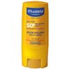 Laboratoires Expanscience Italia Mustela Crema Solare Viso 50+ SPF Stick Viso E Labbra Bebè Protezione Molto Alta 10 ml