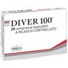 Omega Pharma Diver 100 - Integratore Per Il Sistema Digerente 20 Compresse Deglutibili