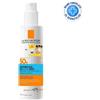 L'Oréal La Roche Posay Crema Solare Bambini 50+ SPF Spray Anthelios Uvmune 400 Dermo-Pediatrics Protezione Molto Alta 200 ml