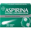 Bayer Italia Aspirina 500 mg Dolore E Infiammazione - 20 Compresse Rivestite
