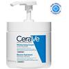 L'Oréal CeraVe Crema Idratante con Dispenser Viso e Corpo Per Pelli da Secche a Molto Secche 454 g