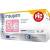 Pikdare Pic Insupen Advanced - 100 Aghi Per Penna Da Insulina 34G (3,5 mm)