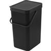 Brabantia Contenitore Sort & Go 16l Grigio scuro