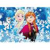 Clementoni 20153 Clementoni-20153-Glitter Puzzle-Frozen-104 pezzi, multicolore