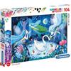 Clementoni Puzzle 104 pezzi Brilliant - Notte da favola