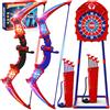 Kidluna Giocattoli per 3-12 Anni Bambino 2 Arco e Freccia Ragno con Luci LED Rosse e Blu