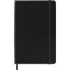Moleskine Classic Notebook, Taccuino a Quadretti, Copertina Rigida e Chiusura ad Elastico, Formato Medium 11,5 x 18 cm, Colore Nero, 208 Pagine