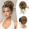 Sofeiyan Chignon Capelli Finti con Elastico, Ondulato Chignon Finto per Capelli Sintetica Coda di Cavallo Posticci per Capelli Spessi Updo per Donne,M27H10#