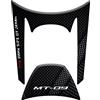 Paraserbatoio.it ADESIVO RESINATO EFFETTO 3D, PER MOTO COMPATIBILE CON YAMAHA MT-09 E MT 09 SP DAL 2021 IN POI (TECH BLACK, PROTEZIONE ZONA CHIAVE)