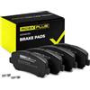 RIDEX PLUS 402B0532P Set d'assale Kit pastiglie freni Anteriore con lamierino anticigolío Compatibilità con MAZDA CX-5 KE, GH