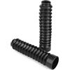 Keenso 1 paio / 2 pezzi Copri forcella anteriore universale per moto, forcella anteriore in gomma Coperchio antipolvere per stivali Protezione Ghette antiurto Set di coperture avvolgenti