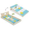 small foot Cornhole e Sling Puck in legno Active, gioco 2 in 1 per tutta la famiglia, dai 5 anni in su, 12481