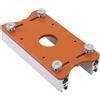 GOWENIC Base per Fresa per Legno da 65 Mm | Staffa per Scanalatura 2 in 1 per la Lavorazione del Legno 0-5 Cm
