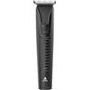 Andis InLINER 563070 - Rasoio per barba e capelli senza fili, kit da 12 pezzi, compatto e silenzioso, lama a T rimovibile, include testina di rasoio, nero