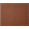 Eglooh - Mercurio Deluxe - Mouse Pad in Cuoio Arancione Marrone cm 25x20 - Tappetino Mouse per Scrivania e Ufficio con Cuciture Blu in Contrasto e Fondo Antiscivolo - Made in Italy