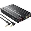YGiTK Amplificatore Cuffie Portatile Hi-Fi 16-600Ω con Guadagno Regolabile, Bassi Migliorati, Ricaricabile con 1 * 3.5mm Audio Cable - Compatibile MP3/Smartphone/Laptop