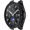 xhKJO Silicone Cover per Xiaomi Mi Watch 2 Pro Custodia Case, Morbida TPU Protettivo Case Skins Copertura Resistente Shell, Watch Shell per Xiaomi Mi Watch 2 Pro Smart Watch Accessori (Nero)