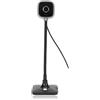 Dpofirs Webcam USB per Laptop, Videocamere per Computer Full HD 1080P con Microfono, Riduzione del Rumore, Angoli Regolabili a 360°, Senza Driver, per Videoconferenza