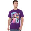 KPOP Demon Hunters Maglietta Unisex KPOP Demon Hunters Huntrix Anime Sketch, t-Shirt Viola, Viola, 3XL