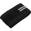 FILFEEL Ginocchiere a Compressione Maniche Elastiche per Ginocchio Cinghie per Ginocchiera 180 Cm con Chiusure Ad Anello per Squat Stacco Pesi Leg Press (Nero Grigio)