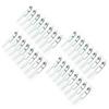 Oxxggkao Artificiale Silverside Pesce Adesivo Gancio Materiali Legatura Mosche Baitfish Streamers Spalle Foil Lurefish