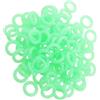 KTUXZCI Anelli per picchetti per Tende fosforescenti, Prestazioni Luminose notturne, Accessori Essenziali per Il Campeggio all'aperto, Anelli in Silicone affidabili, Chiodi per