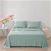 DUJUIKE Copriletto Impermeabile, Lenzuolo impermeabile, Coprimaterasso, Copridivano Divano per Cane, Gatto, Bambini, per letto matrimoniale (Verde, Super King (230 * 300 cm))