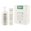 L'Amande Kit cura mani latte e menta - Cofanetto per le mani secche, sapone 250 ml e crema 75 ml