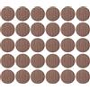 cyclingcolors 30x Copriviti adesivi 20 mm plastica viti copertura coperchi tappi riparazione mobili, Marrone olmo scuro