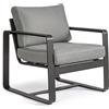 Bizzotto MERRIGAN, POLTRONA C-C ANTRACITE YK13