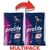 Prolife Grain Free Adult Sensitive Mini Maiale e Patate per Cani - 2 Kg, 2 pezzi