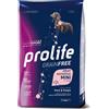 Prolife Grain Free Adult Sensitive Mini Maiale e Patate per Cani - 2 Kg, Singola