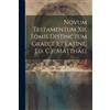 Anonymous Novum Testamentum Xii. Tomis Distinctum Graece Et Latine, (Tascabile)