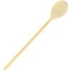 Fackelmann 056751 Cucchiaio in legno con manico lungo, cucchiaio grande in legno, utensile da cucina, Legno, 30 x 4,5 cm
