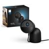 Philips Hue Secure Telecamera di Sicurezza da Tavolo con Cavo HD 1080p Visione Notturna