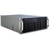 Inter-tech 88887120 4260133126411 Inter-Tech 4U-4416L Supporto Nero, Argento, Server case